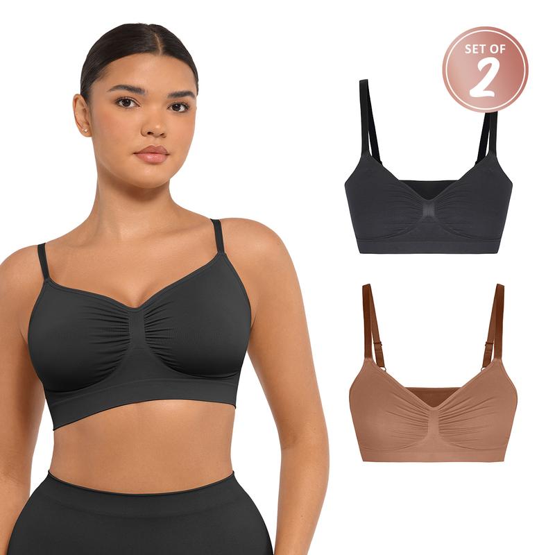 [2-Piece] FeelinGirl WIRELESS Bra Viral Bralettes Bundle livestream#13